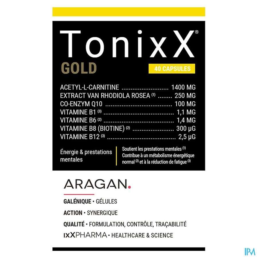 Tonixx Gold Caps 40 Nf