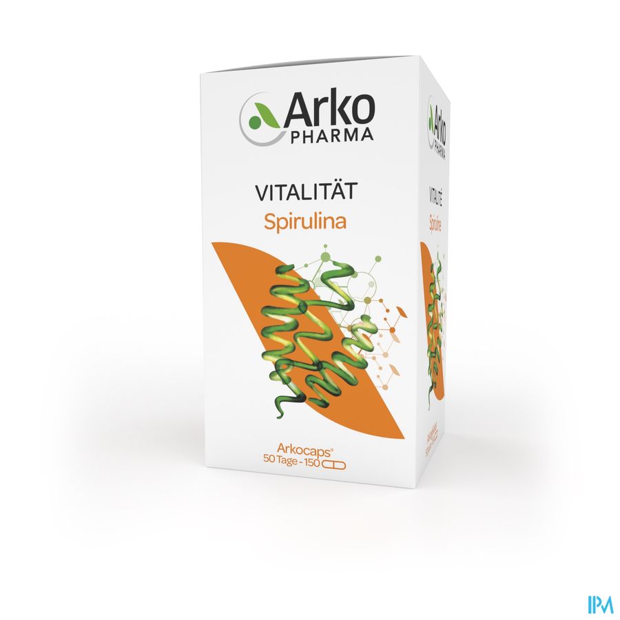 Arkogelules Spiruline Bio Caps 150