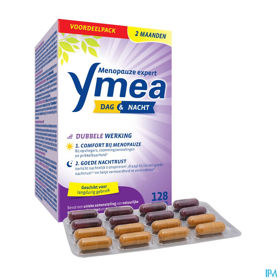 Ymea® Jour & Nuit 128 P. - Ménopause - Bouffées De Chaleur & Sueurs Nocturnes