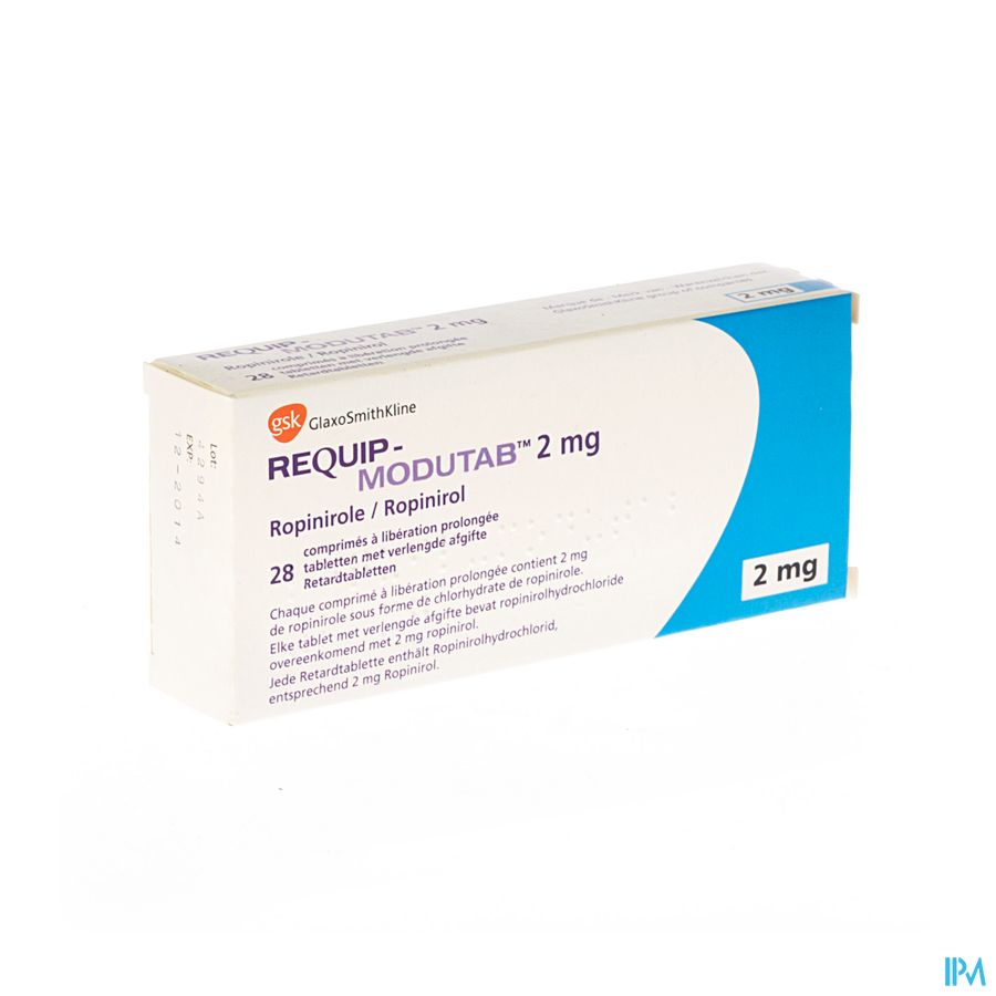 Requip Modutab Comp 28 X 2,0mg