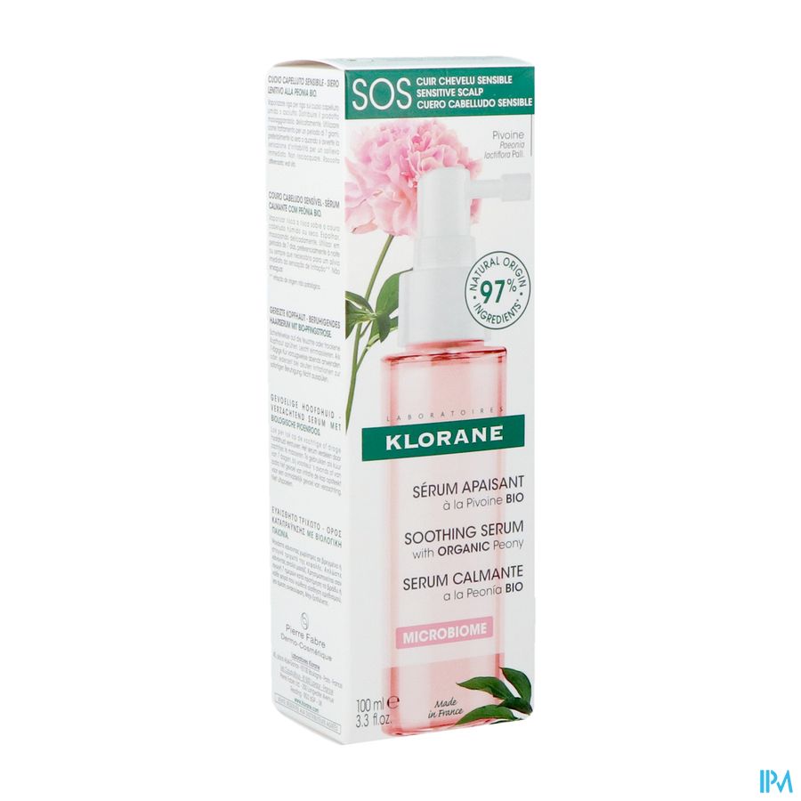 Klorane Capil. Serum Sos Pivoine Bio 100ml