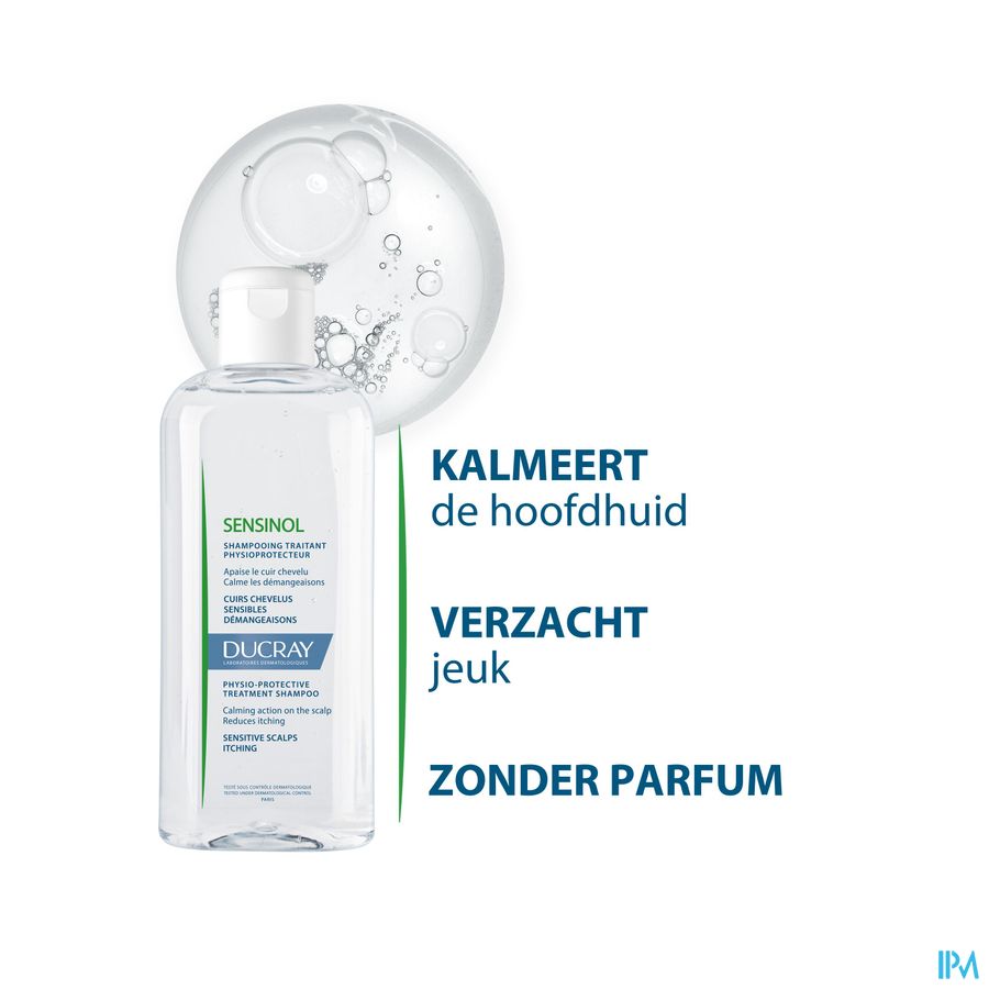 Ducray - Shampooing Physioprotecteur - Shampoing anti-démangeaisons - Sensinol