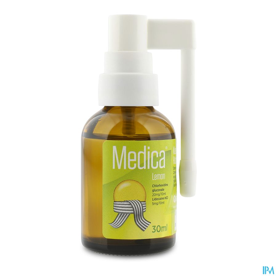 Medica spray pour la gorge Lemon 30 ml - mal de gorge