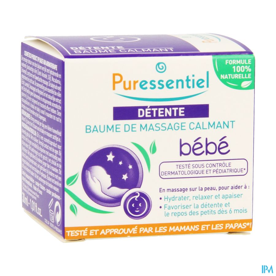 Puressentiel Sommeil Detente Baume Bebe 30ml