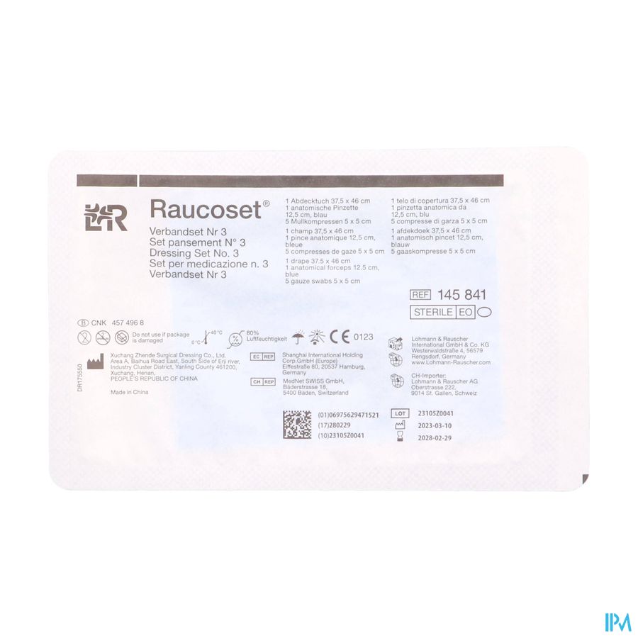 Raucoset Set Pansement Nr 3 145841
