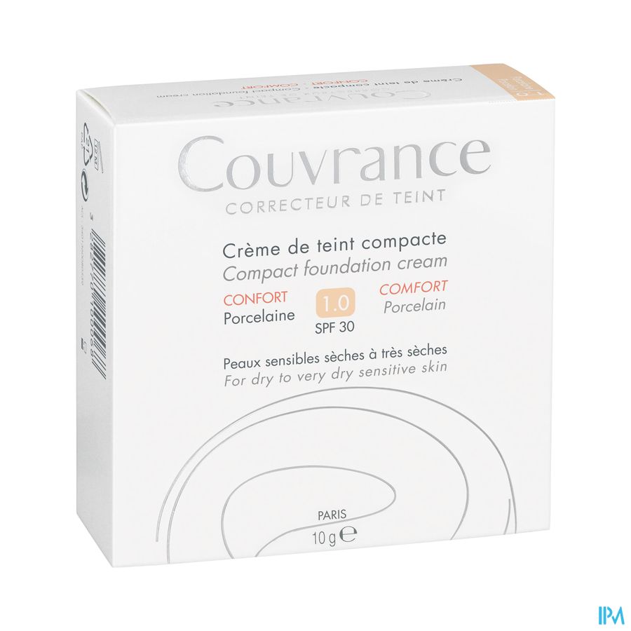 Eau Thermale Avène COUVRANCE Crème de teint compacte Confort Porcelaine