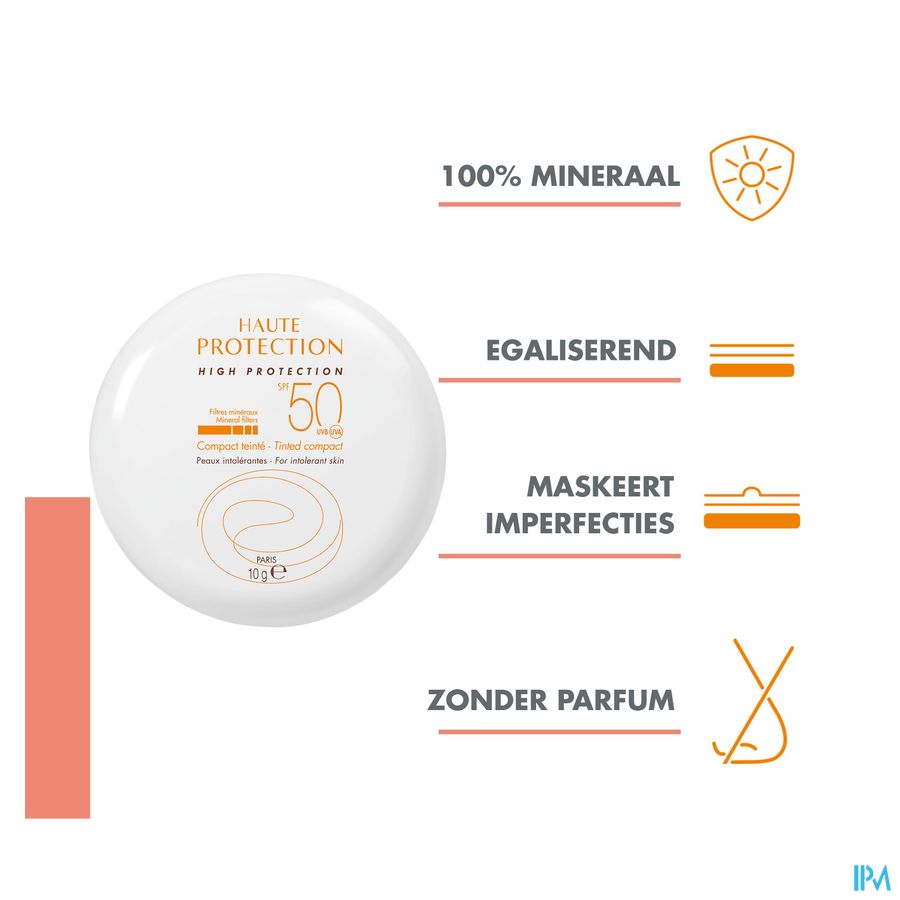 Eau Thermale Avène - Haute protection Compact teinté Doré SPF 50