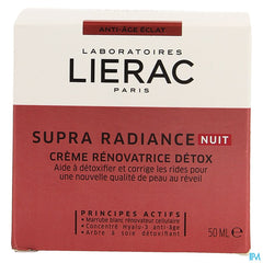 Lierac Supra Radiance Creme Nuit Pot 50ml