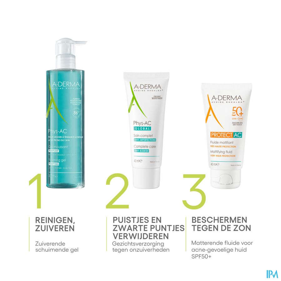 PROTECT AC Fluide Matifiant  SPF50+ 40ml