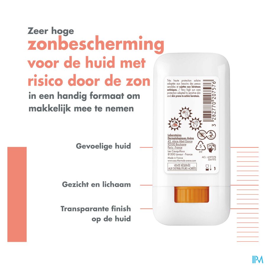 Eau Thermale Avène - SunsiStick KA SPF50+ Soins solaires ORANGE