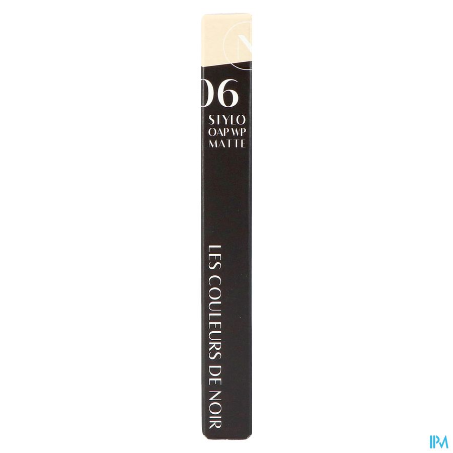 Couleurs De Noir Stylo Oap Wtp Matte 06