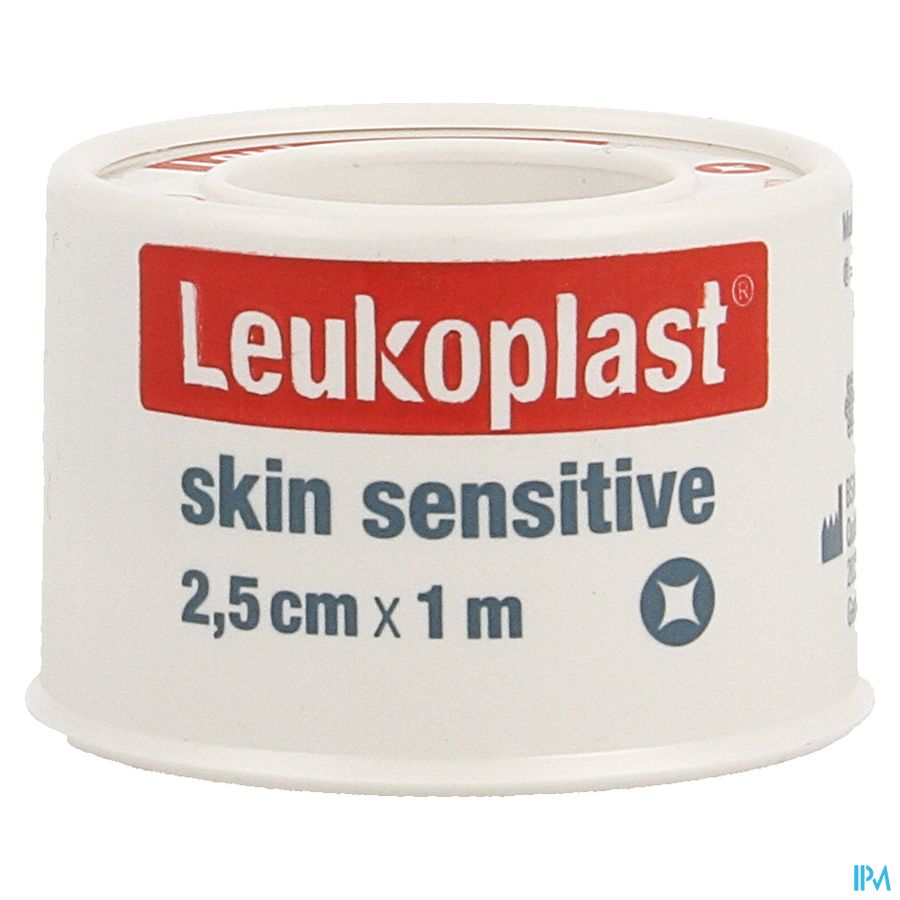 Leukoplast Skin Sensitive Flasque 2,5cmx1,0m
