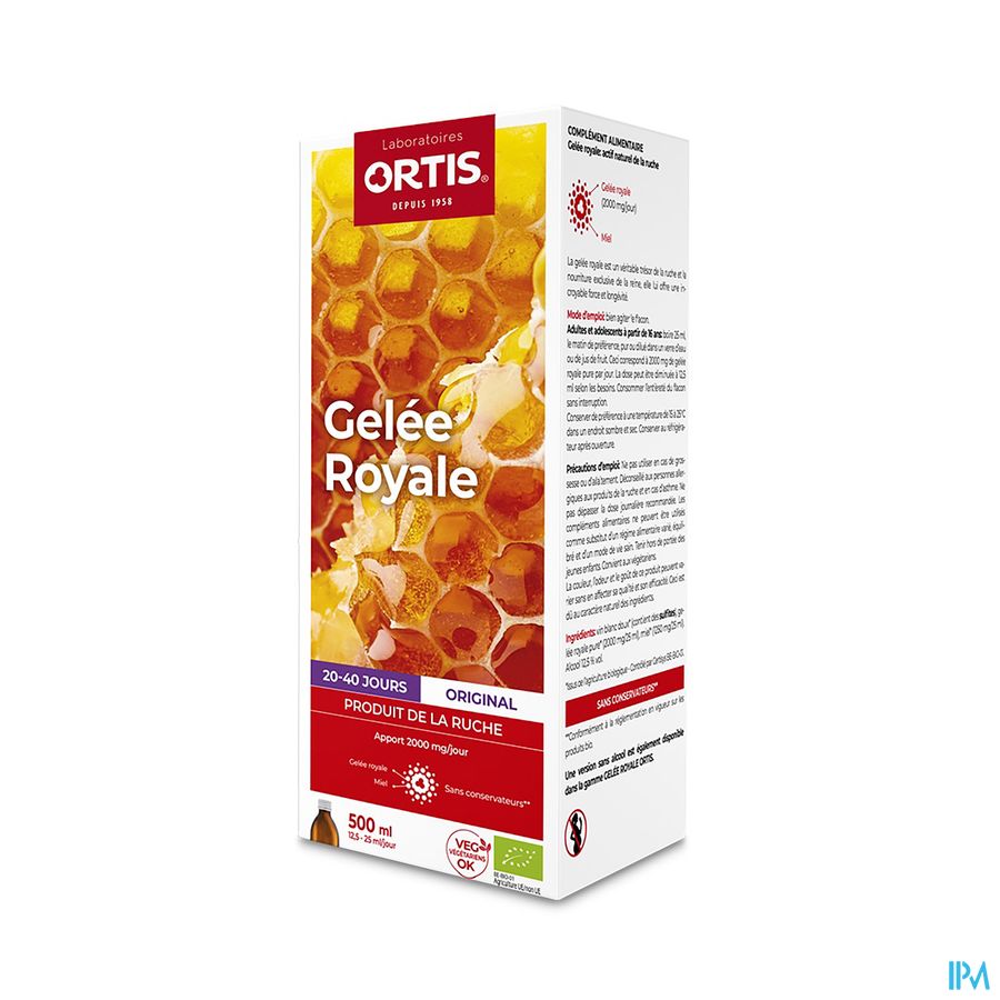 Ortis Gelee Royale Bio 500ml