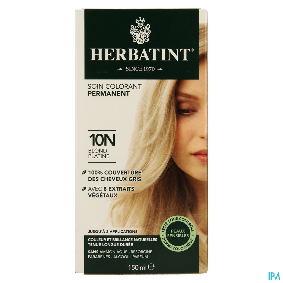 Herbatint Blond Platine 10n 150ml