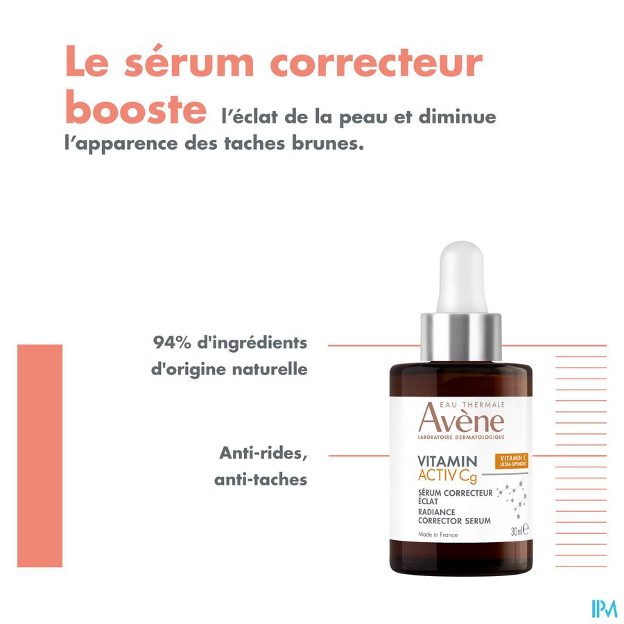 Avène VITAMIN ACTIV Cg Sérum correcteur éclat vitamin C 30ml