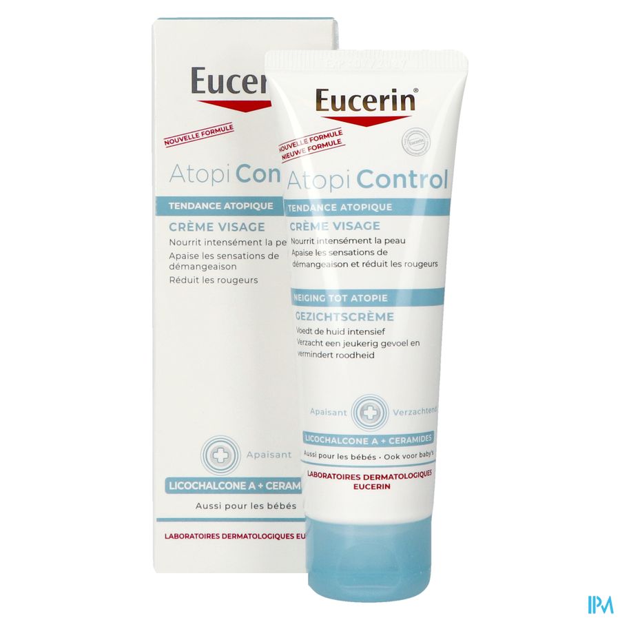 Eucerin Atopicontrol Creme Visage 50ml Nf