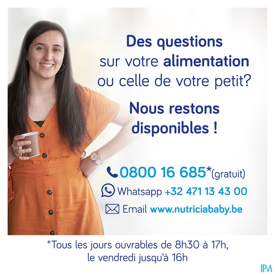 Nutrilon 3+ Lait De Croissance en poudre Enfants dès 3 ans Boite 800g