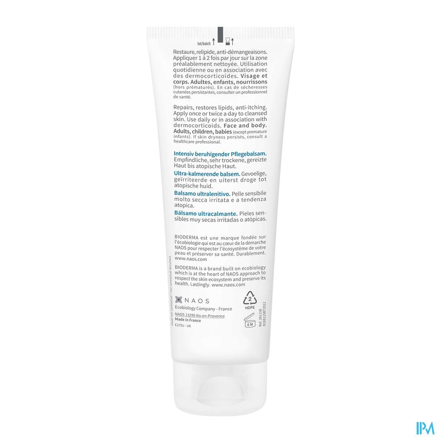 Bioderma Atoderm Intensive Baume Tube 75ml