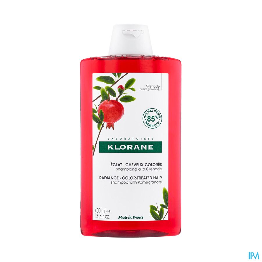 Klorane - Shampoing à la Grenade - Eclat - Cheveux colorés