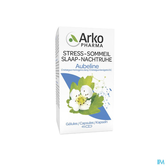 Arkopharma Arkogélules Aubéline Sommeil Et Stress 45 Gélules