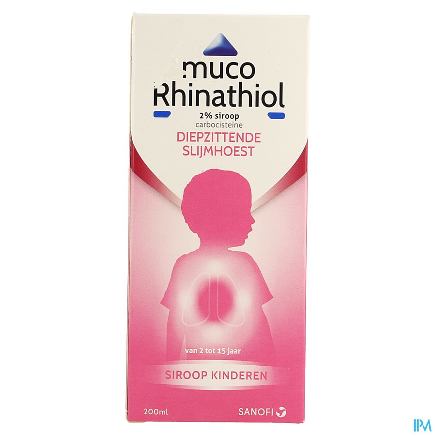 Muco Rhinathiol 200ml enfants - Toux grasse