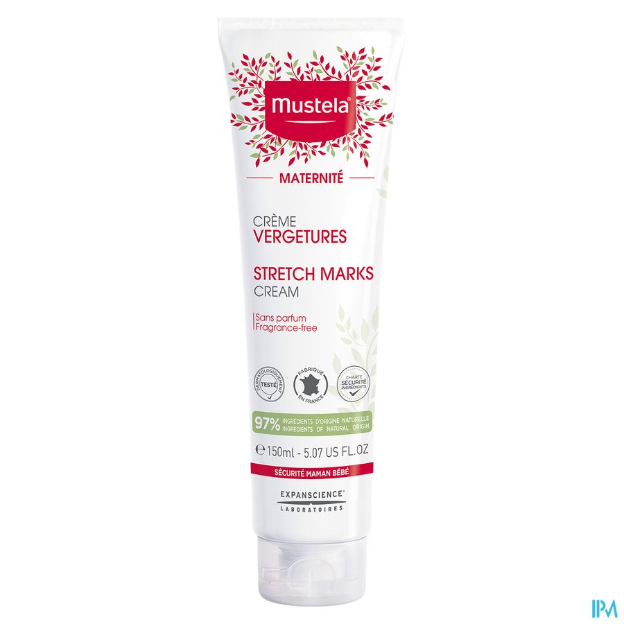 Mustela maternité crème vergetures sans parfum 150 ml