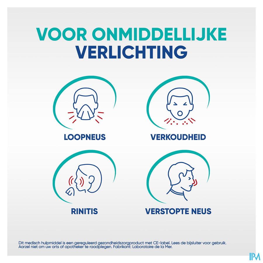 Physiomer®Express (1 Min(1)) Spray nasal 20ml. Nez bouché, nez coulant, éternuement.