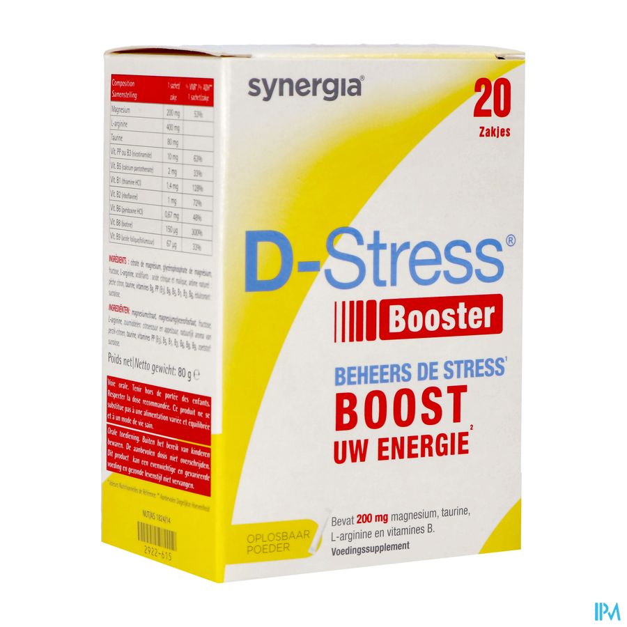 D-stress Booster Pdr Sach 20