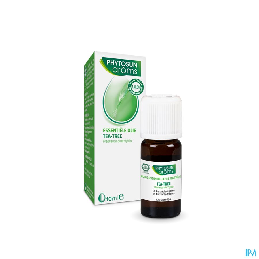 Phytosun® Huile essentielle Tea-tree – 10 ml – Soulager les voies respiratoires et soutenir l’immunité