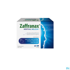 Zaffranax® Bien-être Mental 60 Gélules - Stress (4), Fatigue (3), Émotionnel (1)