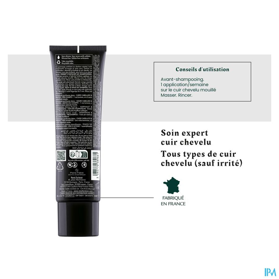 René Furterer Scrub - Gommage soin détox cuir chevelu - HEAD SPA