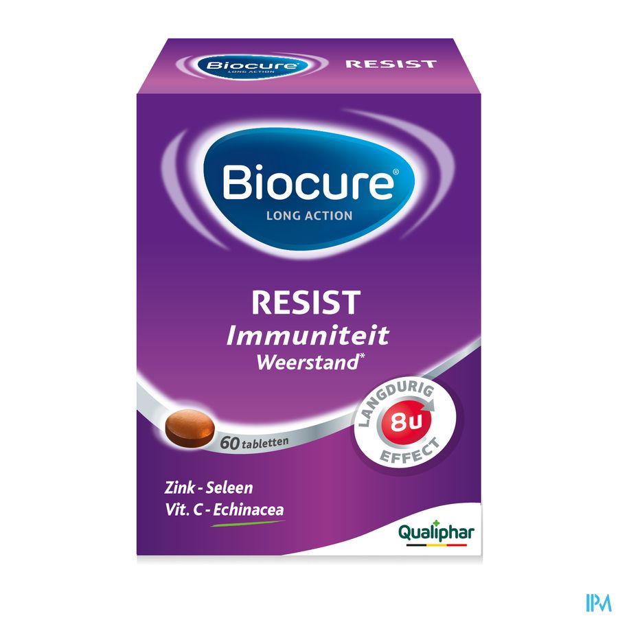 Biocure Resist Résistance & immunité vitamine - 60 comprimés