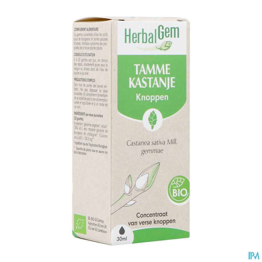 Herbalgem Chataign Bio 30ml