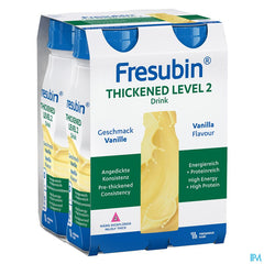 Fresubin Thickened Level 2 Drink Vanille 4x200ml