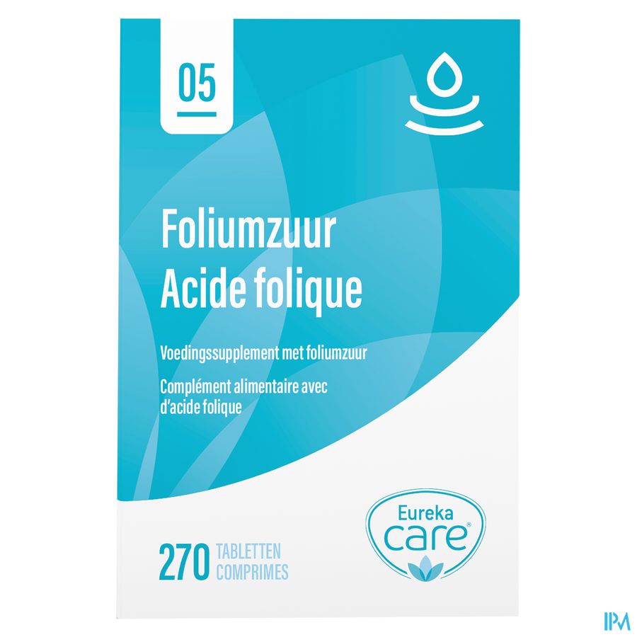 Eureka Care Acide Folique Comp 270