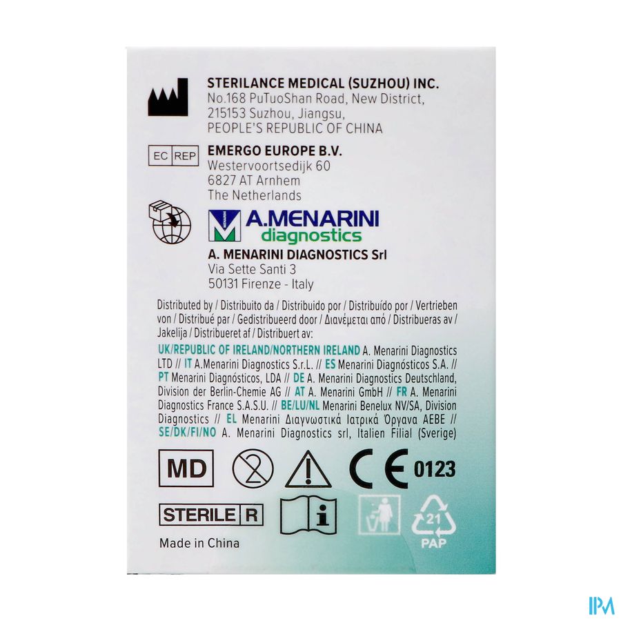 Glucoject l.extra 33g Lancettes 50