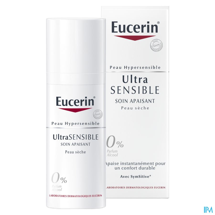 UltraSENSIBLE Soin Apaisant Peau Sèche Peau Hypersensible avec pompe 50ml