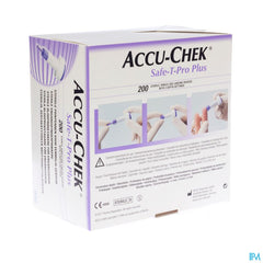 Accu Chek Safe T Pro Plus Steril Jetable 200