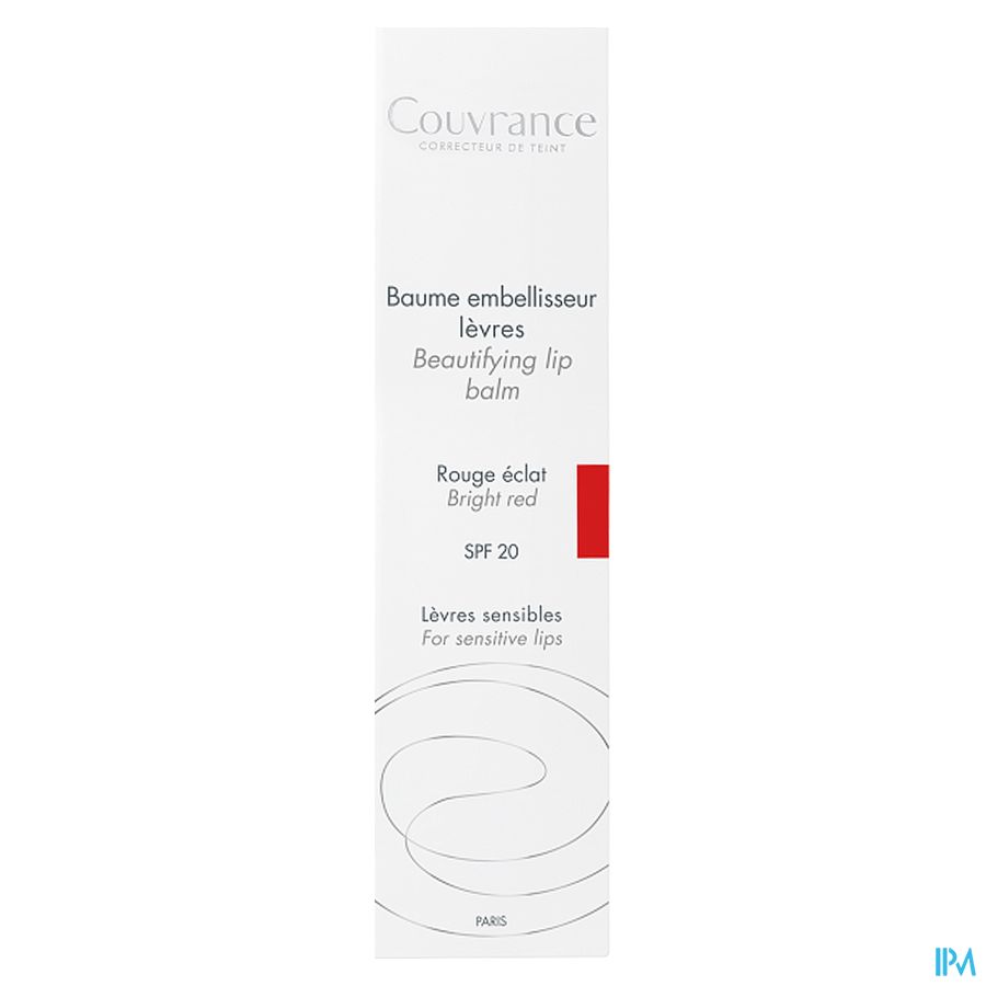 Eau Thermale Avène COUVRANCE Baume embellisseur lèvres Rouge éclat