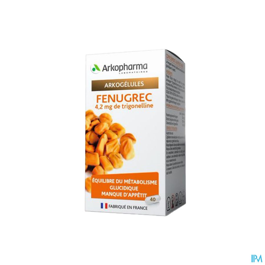 Arkogelules Fenugrec Comp 40