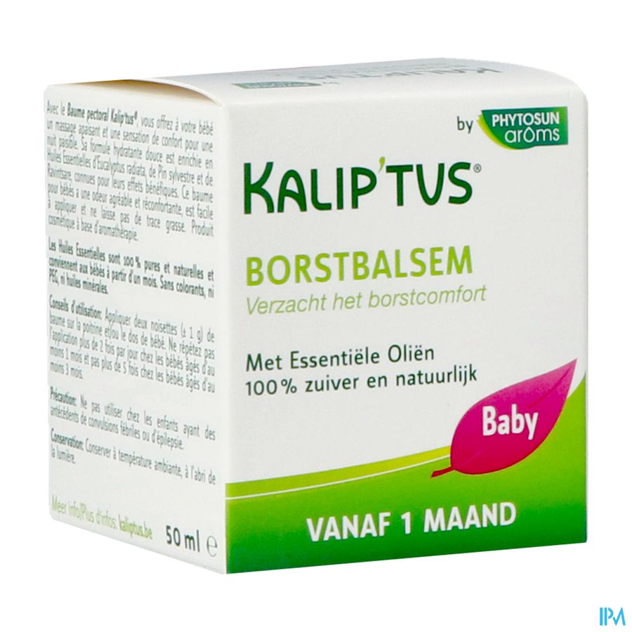 Kalip'tus® Baume Pectoral Confort Pectoral 50 ml