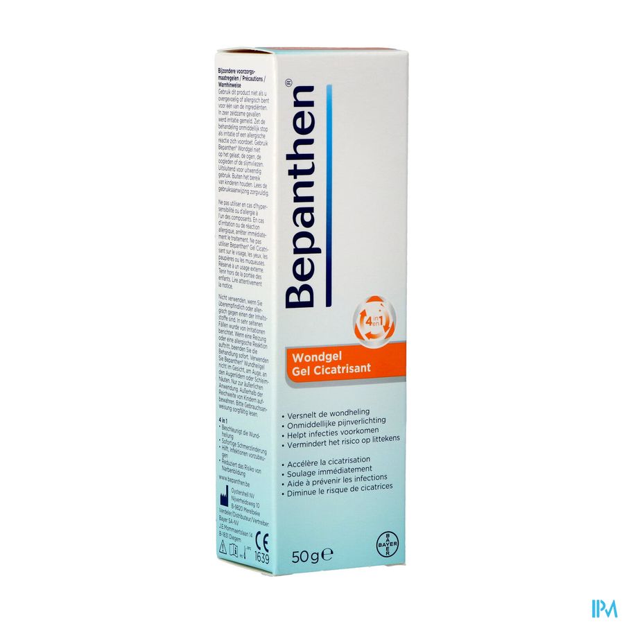 Bepanthen Gel Cicatrisant 4 En 1 Tube 50g