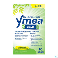 Ymea® Total 60 P. - Ménopause - Contre Bouffées De Chaleur & Fatigue