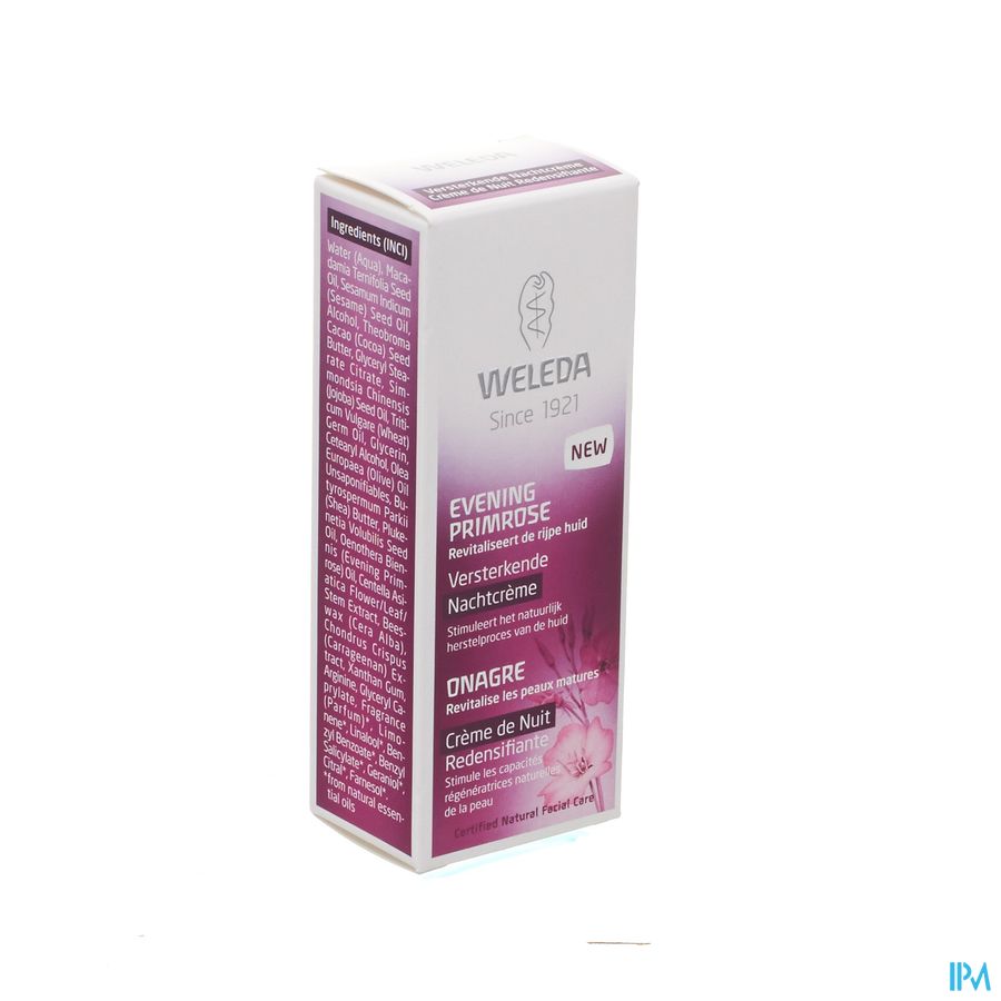 Weleda Onagre Creme Nuit Fortif. Tube 30ml