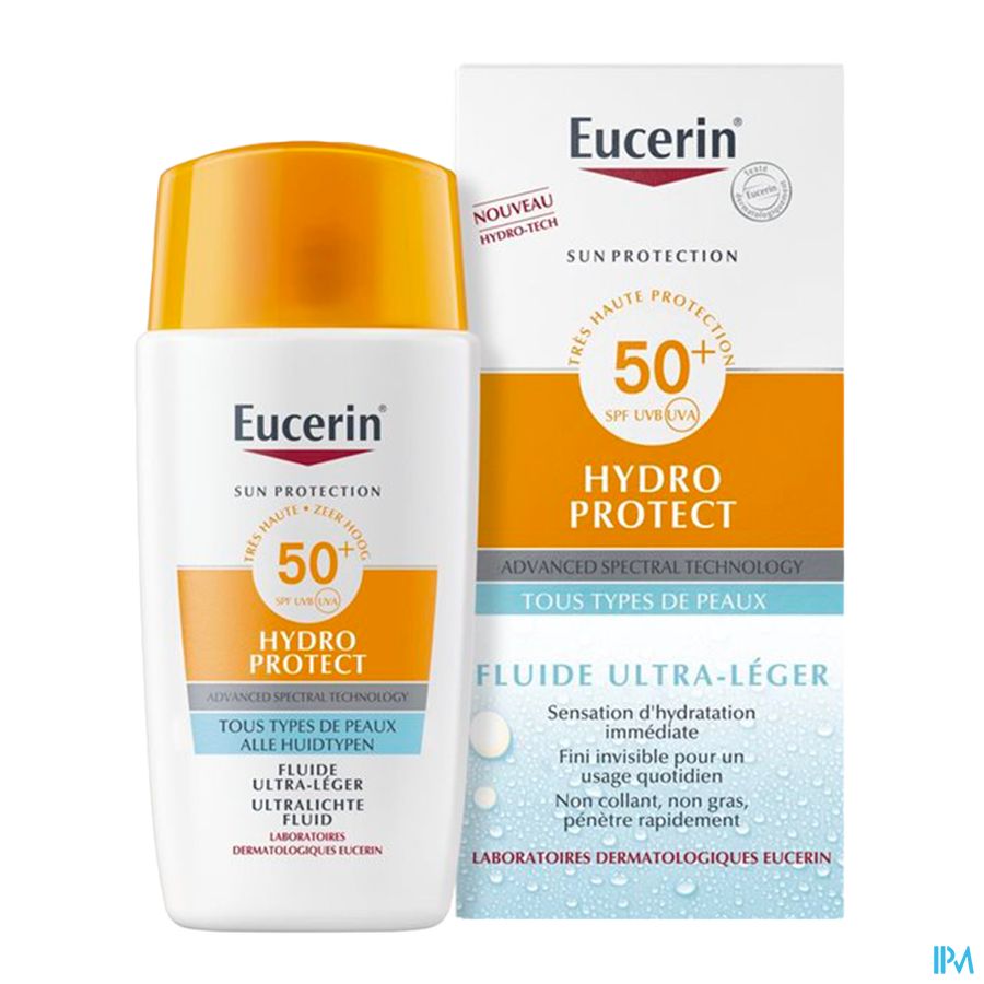 Sun Hydro Protect Fluide Ultra-léger Visage SPF50+ 50ml