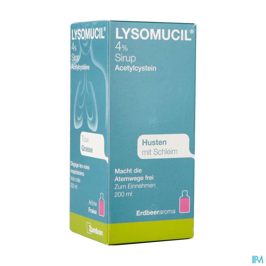 Lysomucil 4% Sirop 200ml