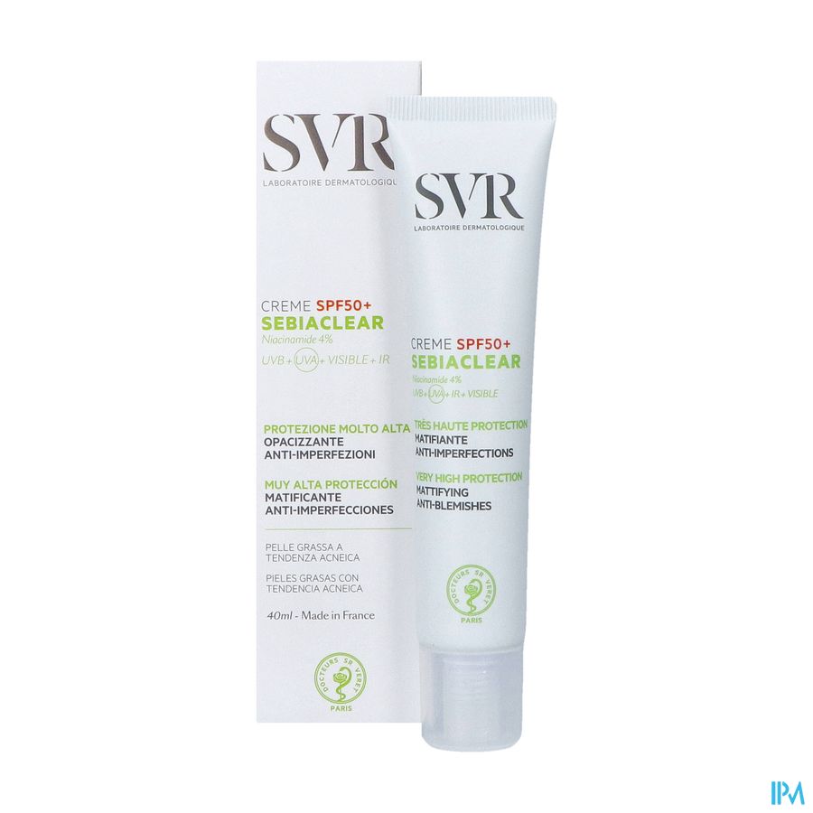 Svr Sebiaclear Creme Spf50 40ml