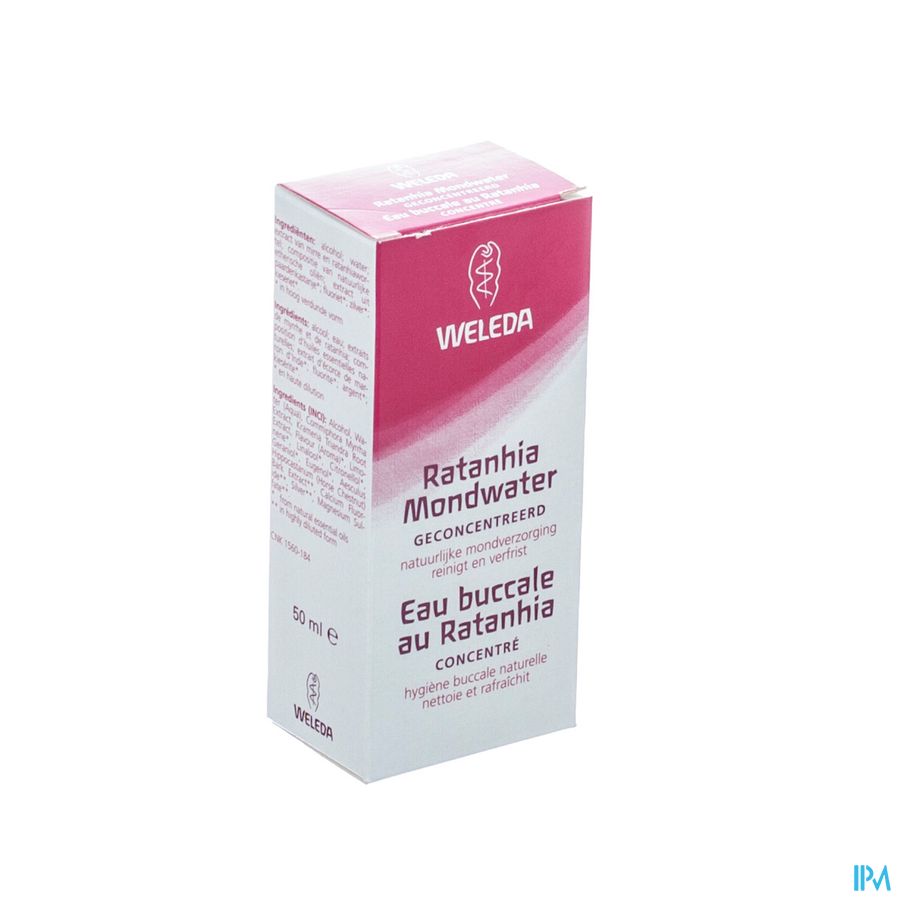 Weleda Ratanhia Eau Buccale 50ml