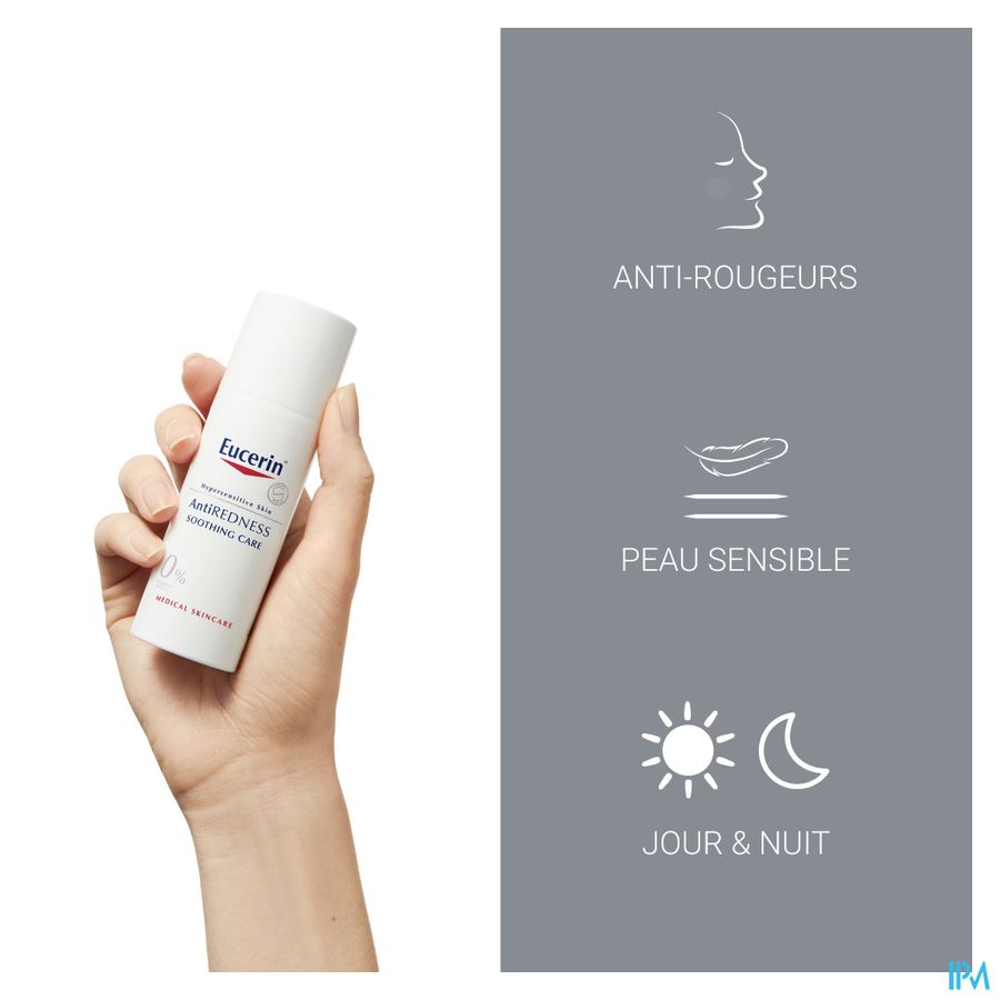 Anti-Rougeurs Soin Apaisant Peau Hypersensible avec pompe 50ml