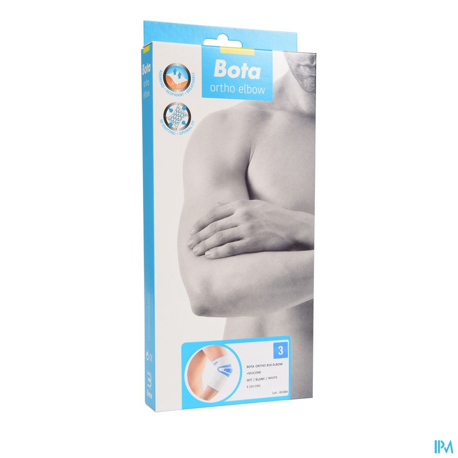 BOTA ORTHO ELBOW 810 +SILICONE BLANC \ 3 = 24 cm